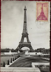Eiffel Tower Postcard